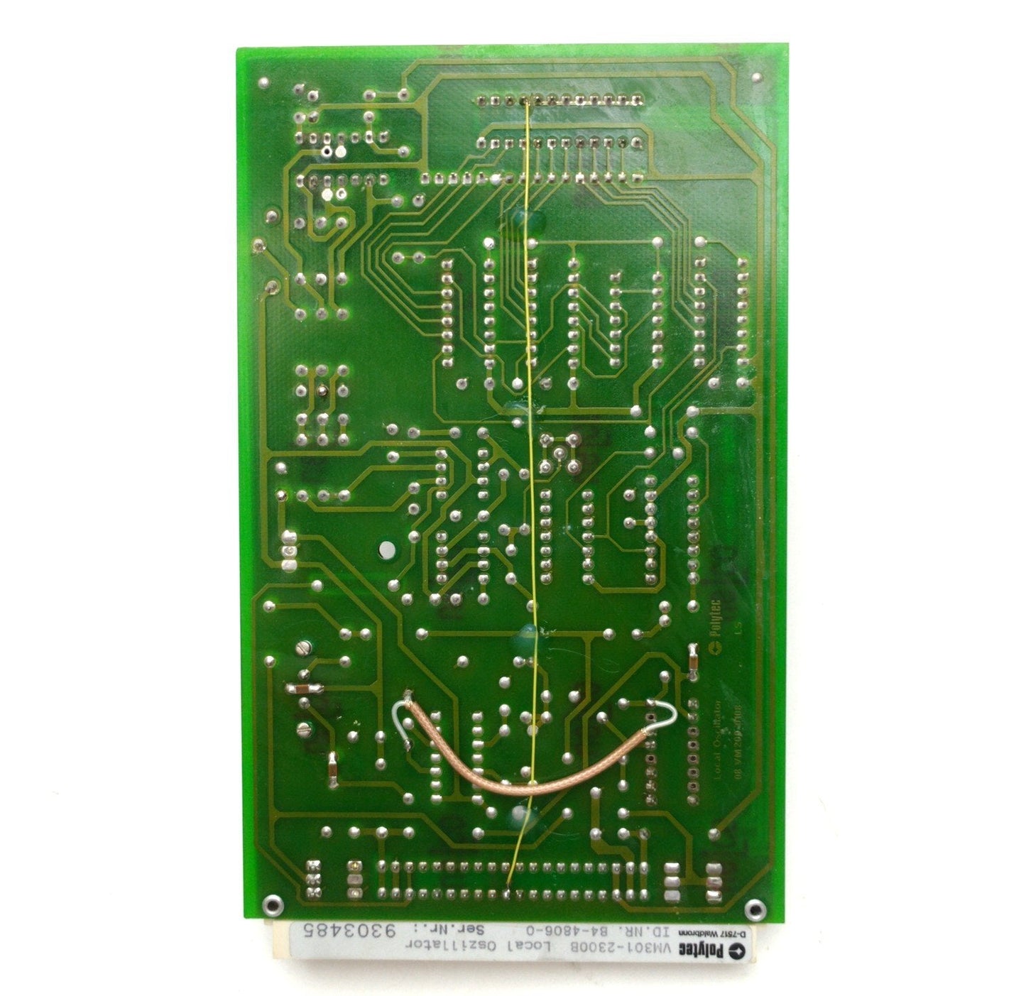 Used Polytec VM301-2300b Laser Vibrometer Local Oszillator Board, DIN Type Connector