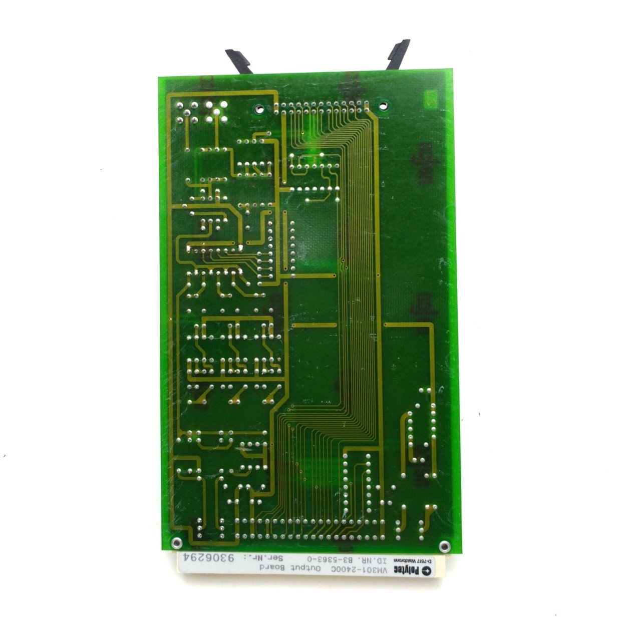 Used Polytec VM301-2400C Laser Vibrometer Output Board, DIN Type Connector