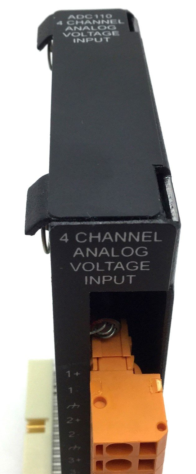 Used Horner Electric HE80ADC110B Analog 4 Channel Voltage Input, ñ 10VDC 12 Bit