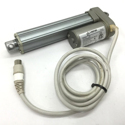 Used Timotion TA2-5A-115220-1113-013-3 Linear Actuator, Voltage: 24VDC, Stroke: 115mm