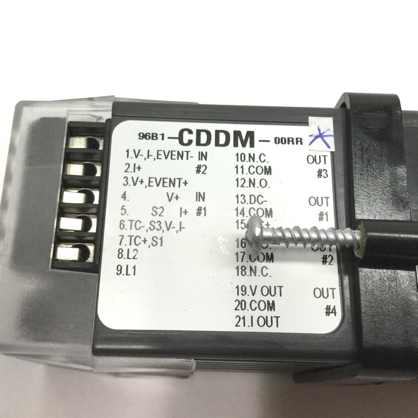 Used Watlow 96B1-CDDM-00RR Temperature Controller, Supply: 24-28VAC/DC 50/60Hz 7VA