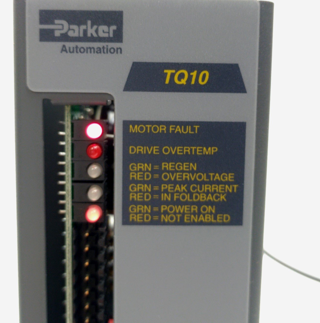 Used Parker TQ10 Compumotor Torque Servo Drive, Analog Input: ñ10VDC, 120VAC 50/60Hz