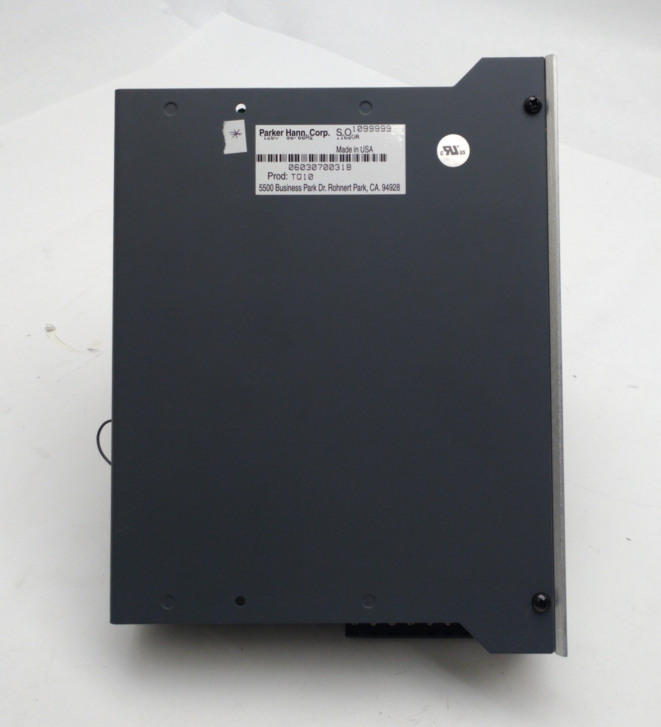 Used Parker TQ10 Compumotor Torque Servo Drive, Analog Input: ñ10VDC, 120VAC 50/60Hz