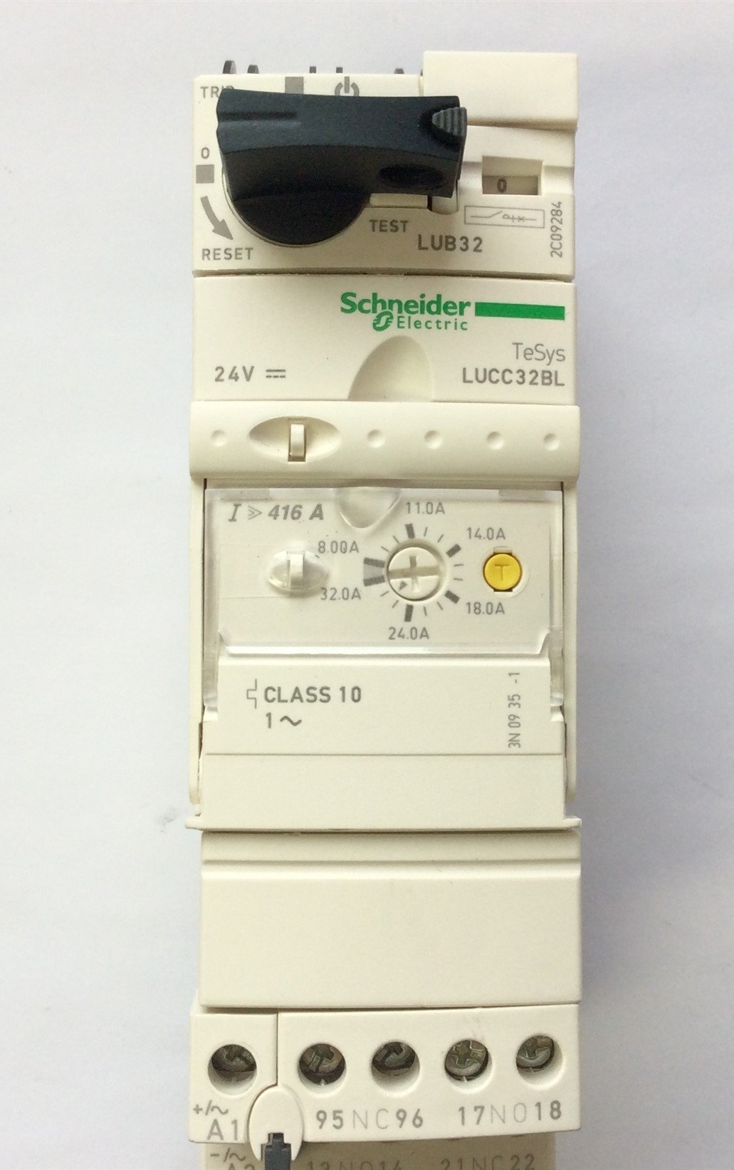 New Other Schneider Electric Motor Starter LUB32 Base LUCC32BL Control 24VDC 8-32A 3-Pole