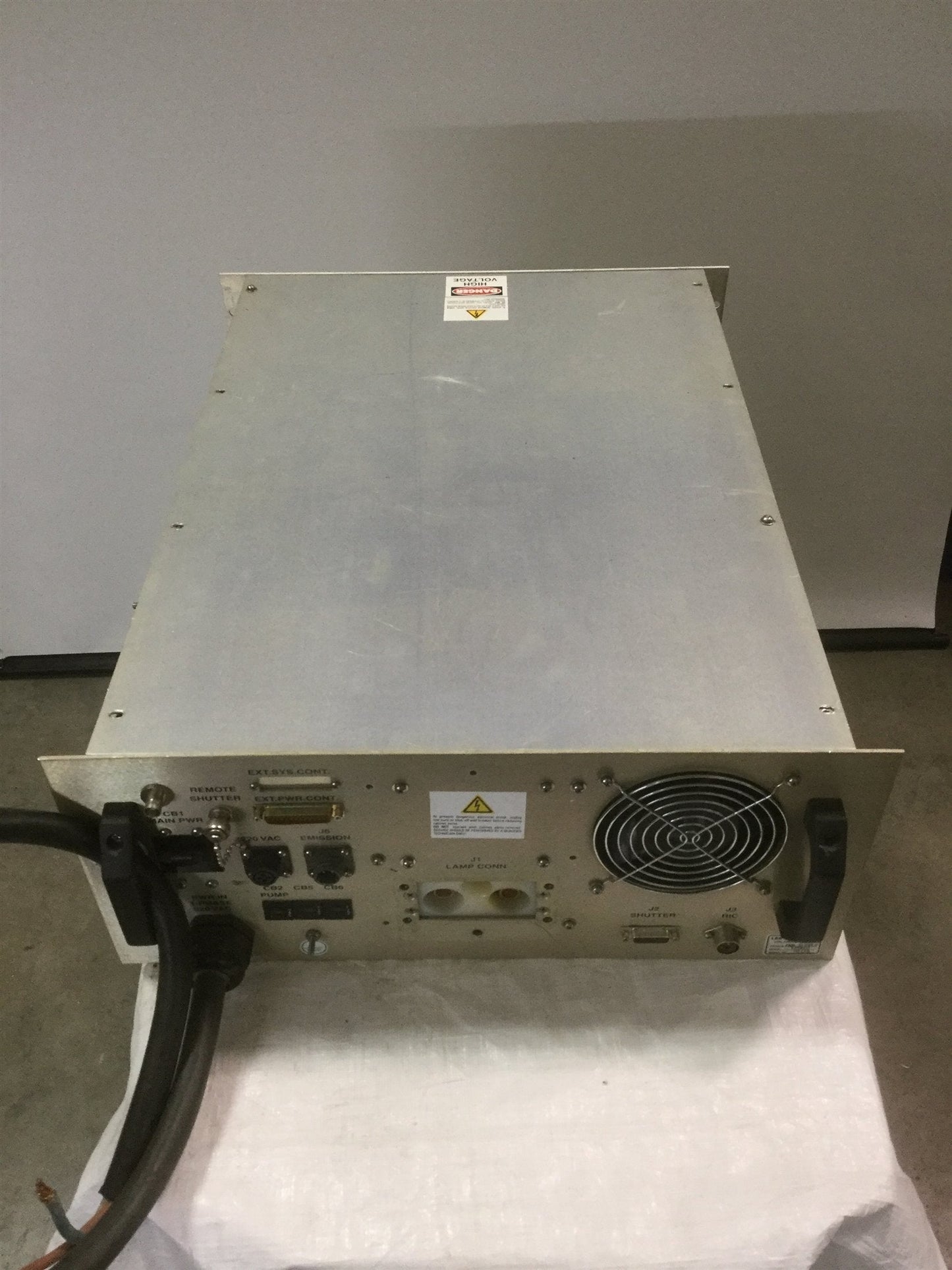 Used Lee Laser LPS 601 Power Supply PWM Laser Control In: 220VAC 60Hz 1-Phase 40A -1