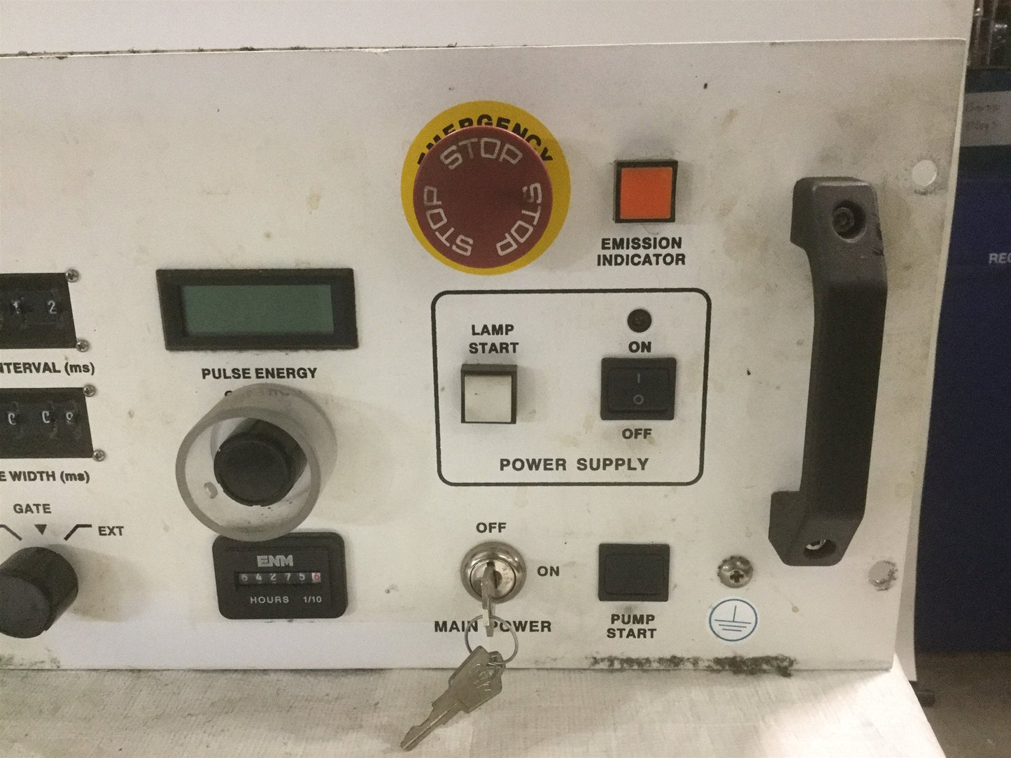 Used Lee Laser LPS 601 Power Supply PWM Laser Control In: 220VAC 60Hz 1-Phase 40A -2