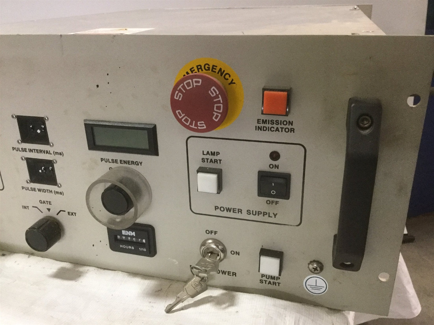 Used Lee Laser 010348-002 Power Supply PWM Laser Control 220VAC 60Hz 1-Phase 40A -6