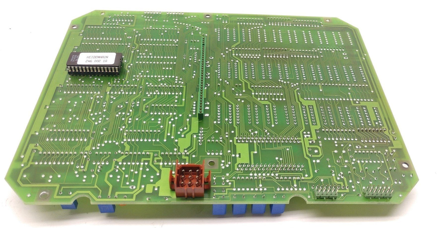 Used Heidenhain 246 002 1A Circuit Board, For Operator Interface Panel, 9 Digits