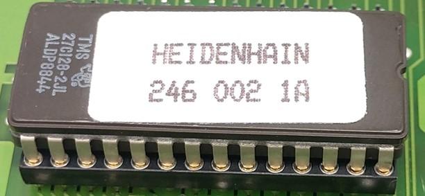 Used Heidenhain 246 002 1A Circuit Board, For Operator Interface Panel, 9 Digits