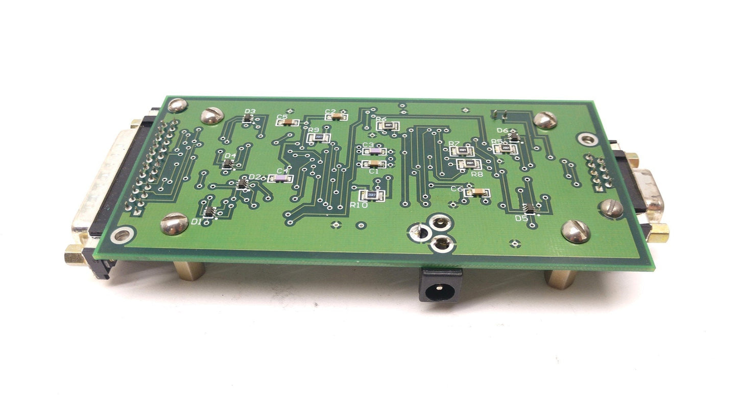 Used Glebar 3M0871 Encoder Board Rev P2.2, DB 9 to DB 25