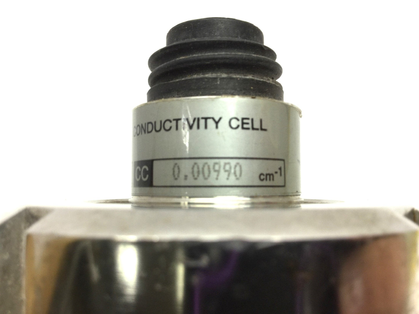 Used Yokogawa SC41-SP34 & FF40-S22 Conductivity Cell & Housing, 0.00990cm-1, 1/2" NPT