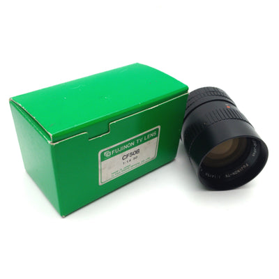 New Other Fujinon CF50B Machine Vision Lens, 50mm Focal Length, 1:1.4 Aperture, C-Mount