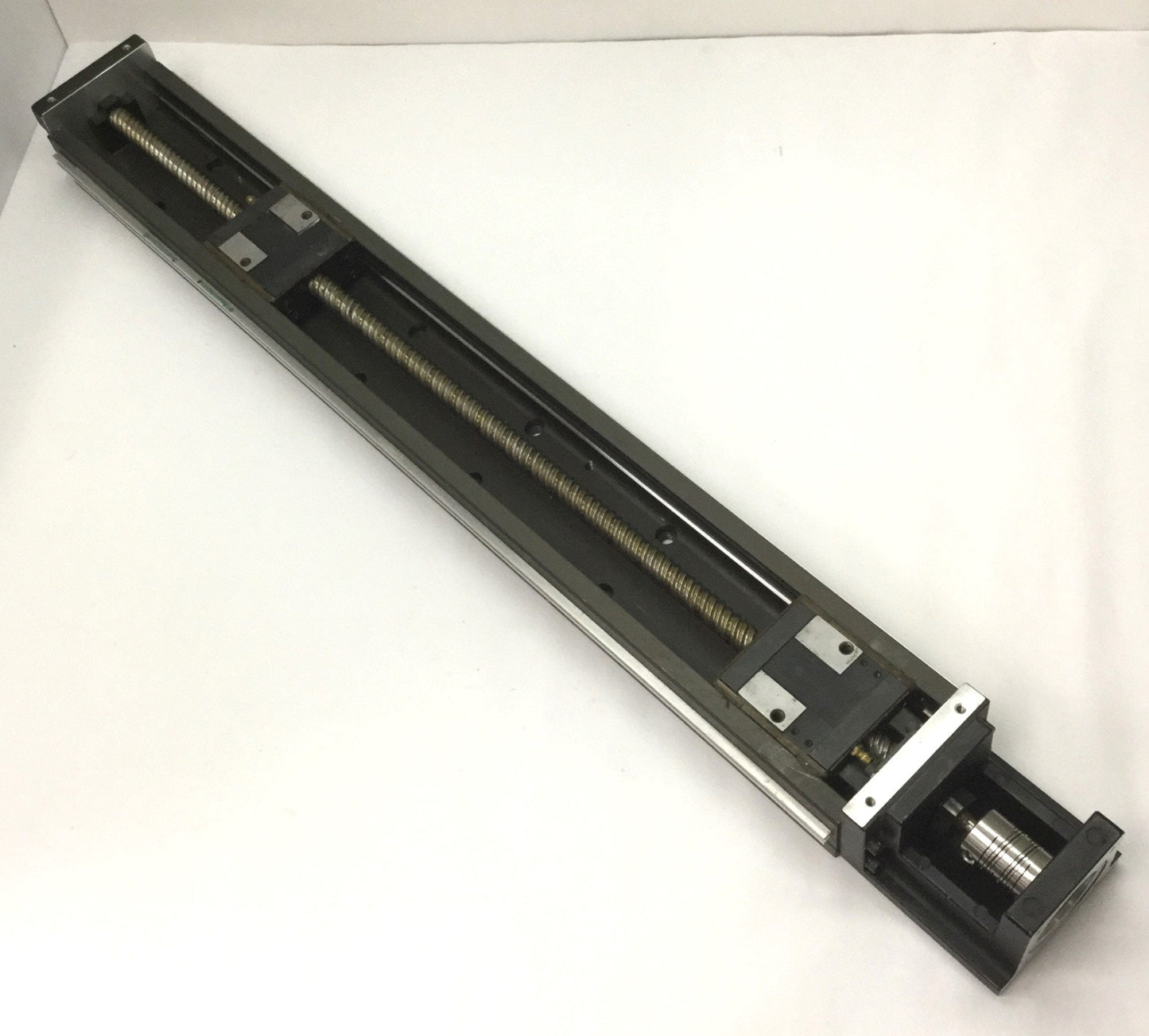 Used THK KR26 Guide Actuator, Coupling ID: 3/8", Travel: 18.75", 2.45" x 2.67" Slides