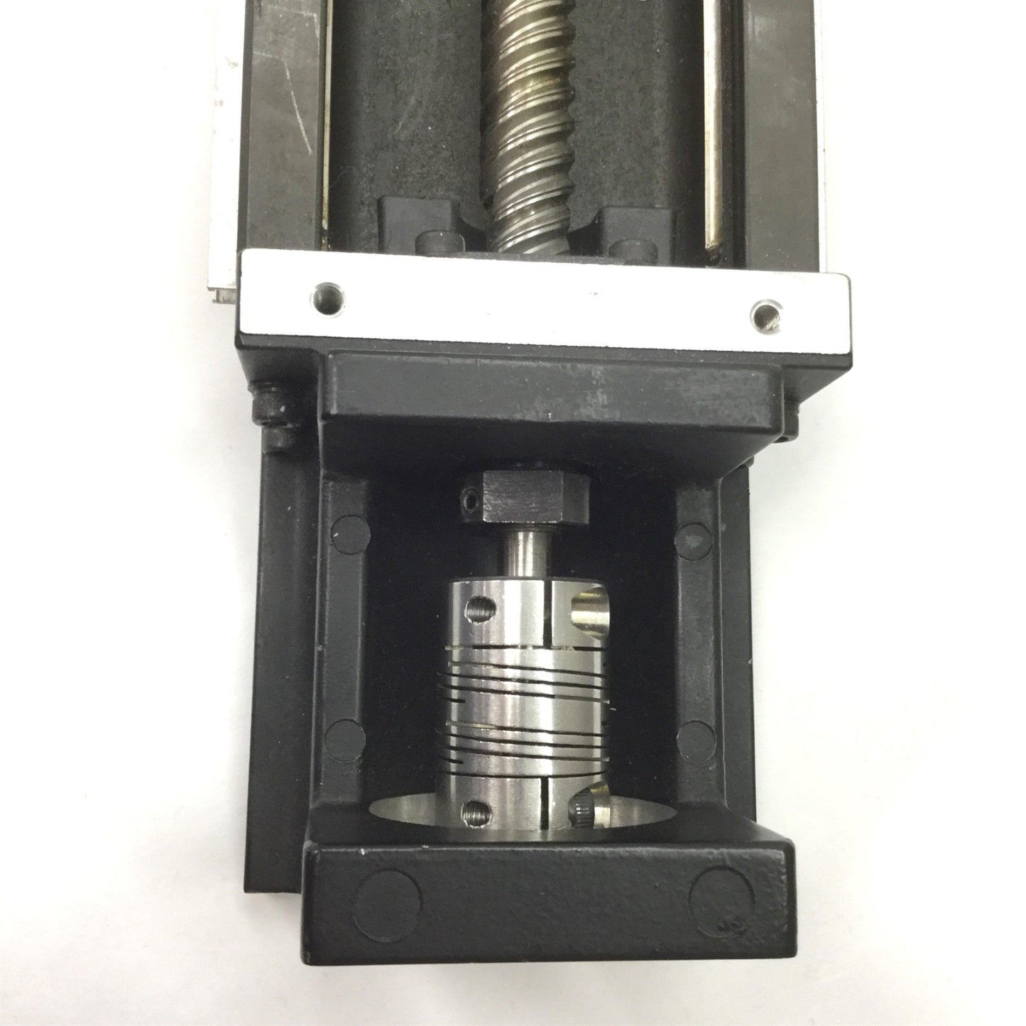 Used THK KR26 Guide Actuator, Coupling ID: 3/8", Travel: 18.75", 2.45" x 2.67" Slides