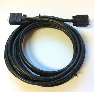 Used L-Com CGSVGAMF-20 SVGA Video Data Computer Cable HD15 Male-Female Length: 20FT