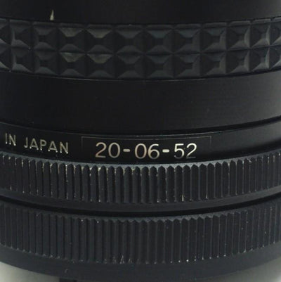 Used Focal 20-06-52 Camera Lens, 28mm, F/2.8-22 Aperture, FD Mount, 52mm Filter