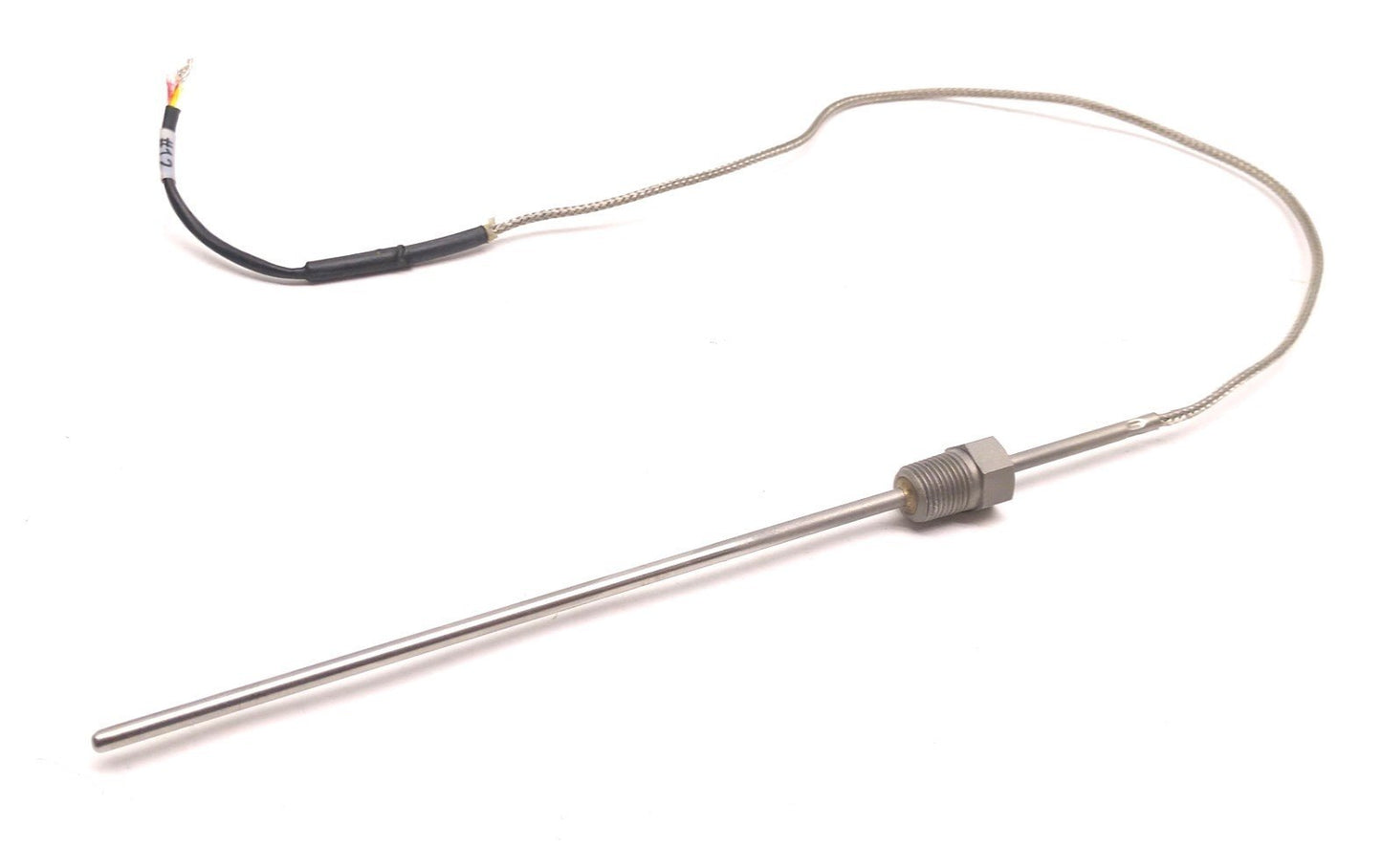 Used Watlow 23DKSGK012A Rigid Sheath Thermocouple Type K, 5" x 3/16" Probe