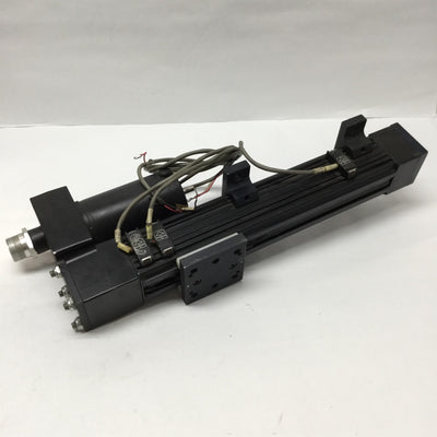 Used Industrial Devices RS21205A-6 Electric Cylinder Rodless Linear Step Actuator 6"