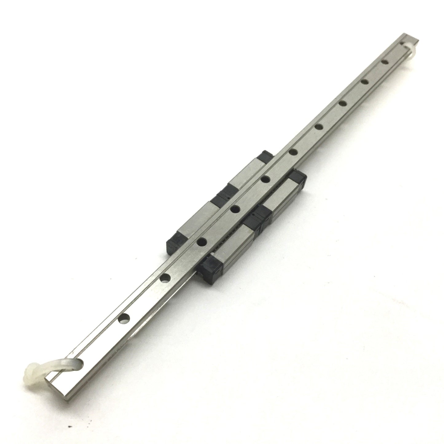 Used IKO LWL7B 180mm Linear Rail, With 2 Slides, 7mm Rail Width, 5mm Rail Height