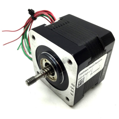 Used Intelligent Motion Systems MH2-173-LC Stepper Motor Size 17, 1.8ø, 24VDC, 1.5mm