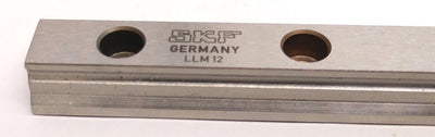 Used SKF LLM12 250mm Linear Rail, 12mm Rail Width, 9mm Rail Height