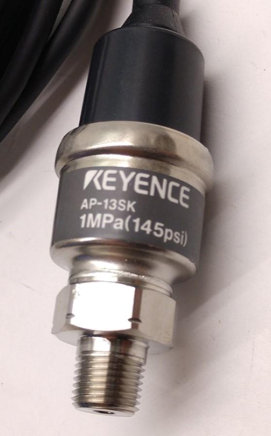 Used Keyence AP-13SK Sensor Head, Positive-Pressure Type, 1 MPa, 1/8 NPT