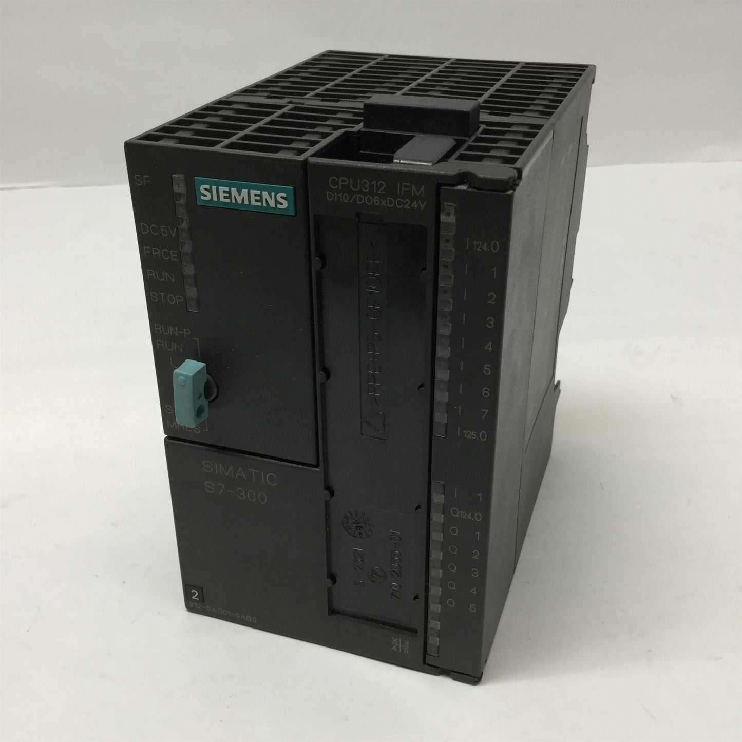 Used Siemens 6ES7 312-5AC01-0AB0 CPU312 Simatic PLC Central Processing Unit 10/6 I/O