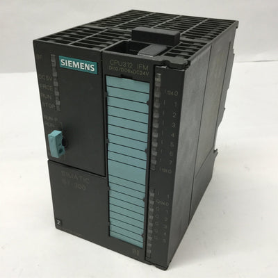 Used Siemens 6ES7 312-5AC00-0AB0 CPU312 Simatic PLC Central Processing Unit 10/6 I/O