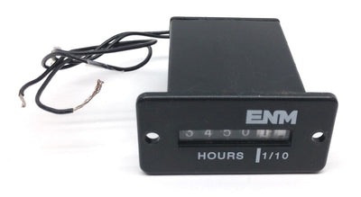 Used ENM T18BH52BC Panel Mount 5 Digit Timer, Input: 115VAC, 60Hz