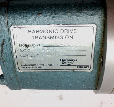 Used Kollmorgen U9M4T Servodisc DC Motor, With Harmonic Drive Transmission HDC-5C