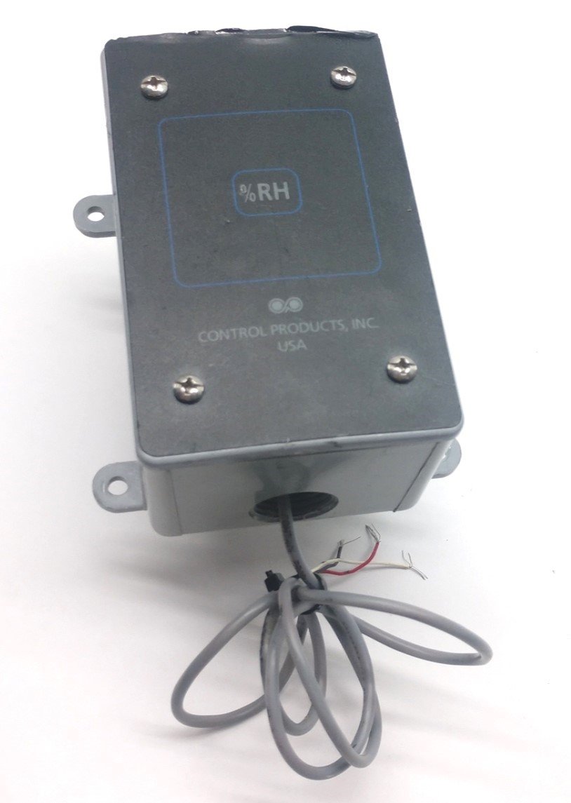 Used Control Products HS-70-D Relative Humidity Sensor, 5-12VDC, PVC, 10-100% Range