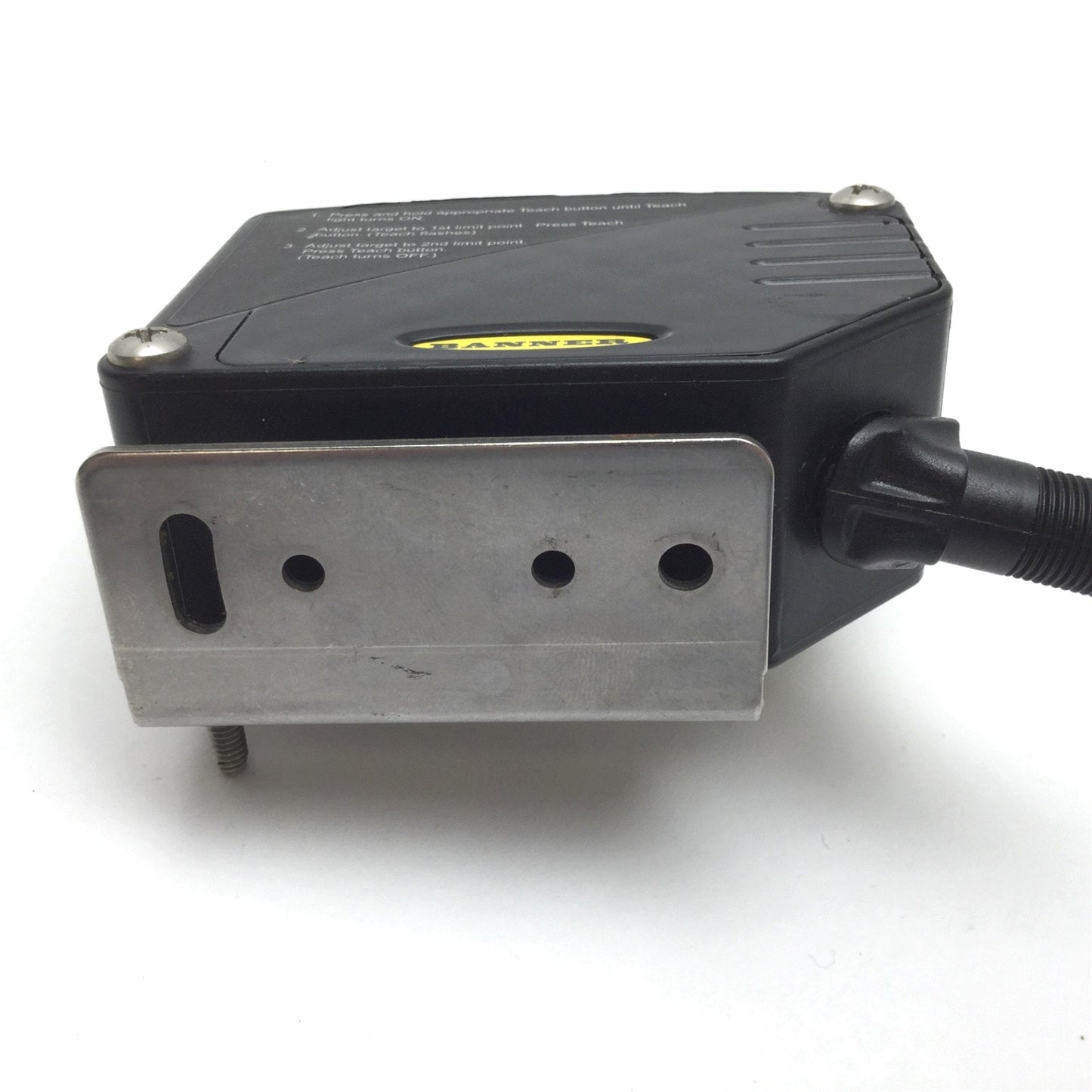 Used Banner LT3PILVQ L-GAGE Long-Range Time-of-Flight Laser Sensor, 0.5m-50m, *Damage