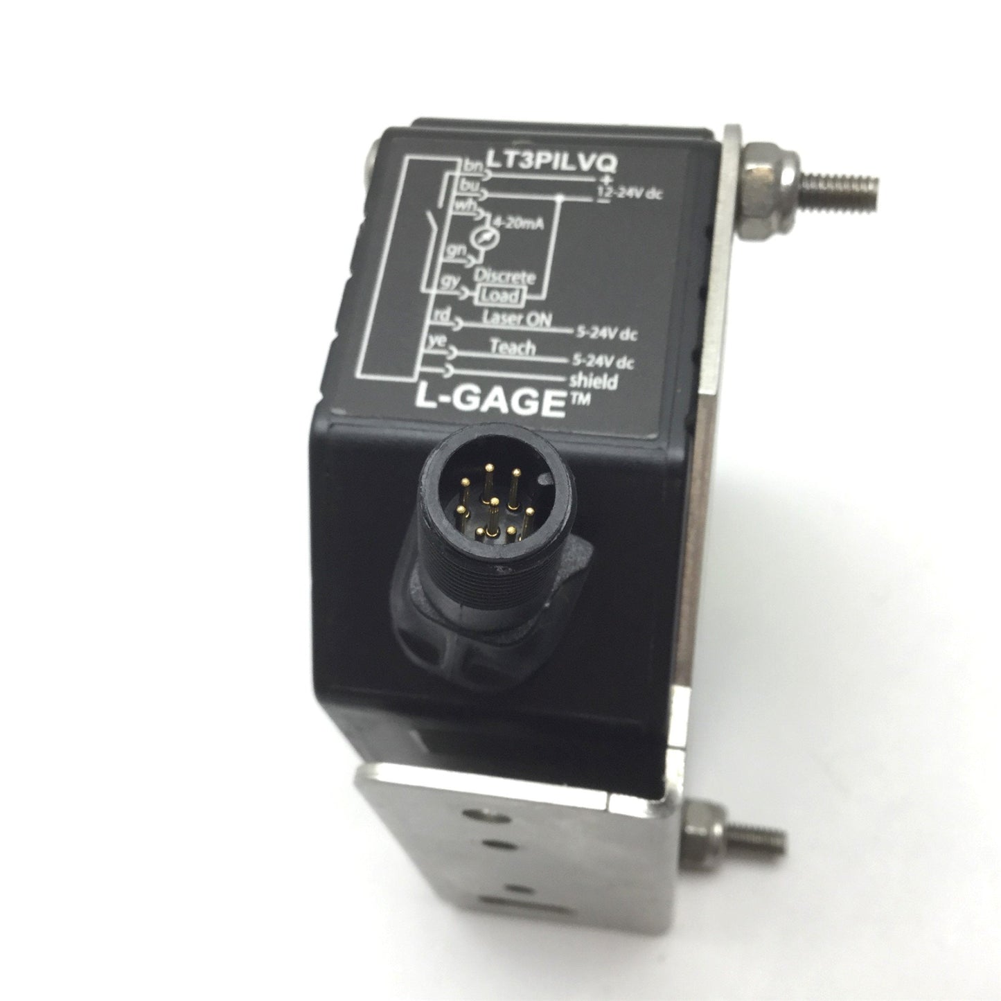 Used Banner LT3PILVQ L-GAGE Long-Range Time-of-Flight Laser Sensor, 0.5m-50m, *Damage