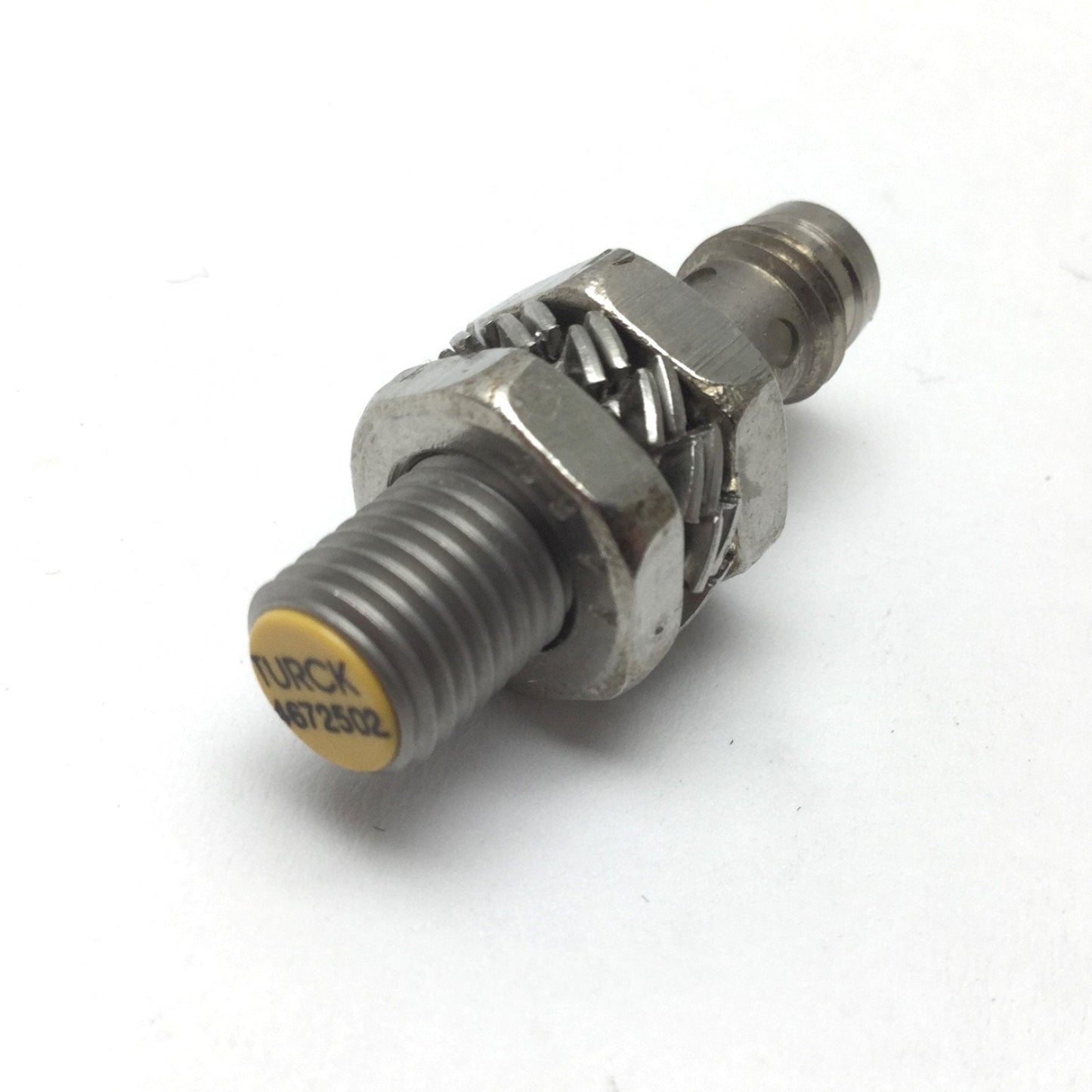 Used Turck BI1.5-EG08K-RN6X-V1131 Inductive Proximity Sensor, Range: 1.5mm, NPN Out