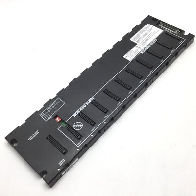 Used GE Fanuc IC693CHS392H Base, 10-Slot Expansion, Series 90-30 PLC Rack, EMI