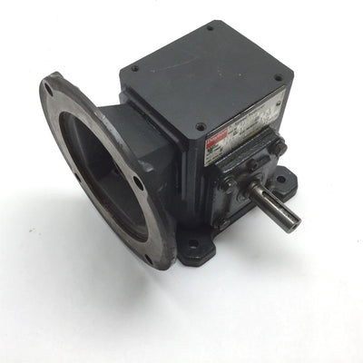 For parts or not working Dayton 4Z007D Speed Reducer, 5:1 Ratio, Input Power 1HP, Shaft: 5/8", *Bad Seal*