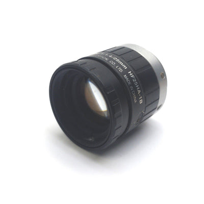 Used Fujinon HF25HA-1B Machine Vision Lens F1.4-22 Focal 25mm C-Mount *Bad Coating*