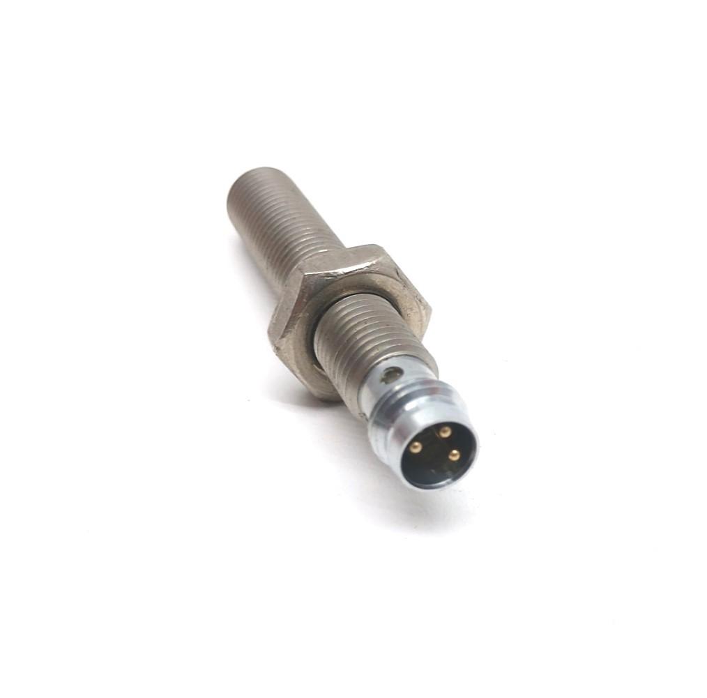 Used Turck BI1,5U-EG08-AP6X-V1131 8mm Barrel Sensor, 1.5mm Range, w/PKW 3M-P7X2-2/S90