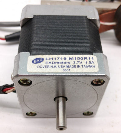 Used EAD LH1719-M150R11 Stepping Motor, Current: 3.7A, 1.8 Degrees/Step, Shaft: 5mm