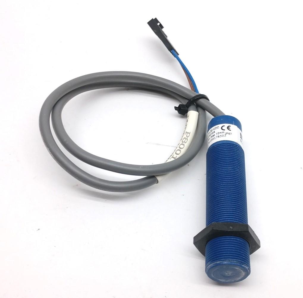 Used Balluff BCS-018-NS-1C03 Proximity Sensor, 10-30VDC, 250mA, Range: 10mm