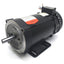 Used Fincor 9207509TFB DC Motor, 56C Frame, 3/4HP, 1750RPM, 5/8" Shaft, 90VDC