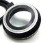 Used Leeds Fiber Optic Microscope Light Ring, ID: 50mm, 38" Length, 15.8mm Input