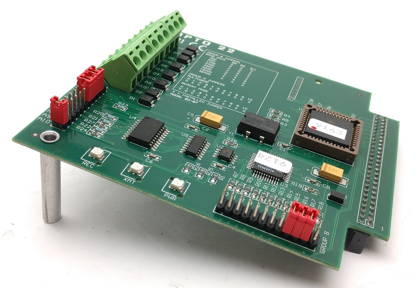 Used OPTO 22 B1 16-Channel Optomux Interface Brain Board for Serial Networks 007308D