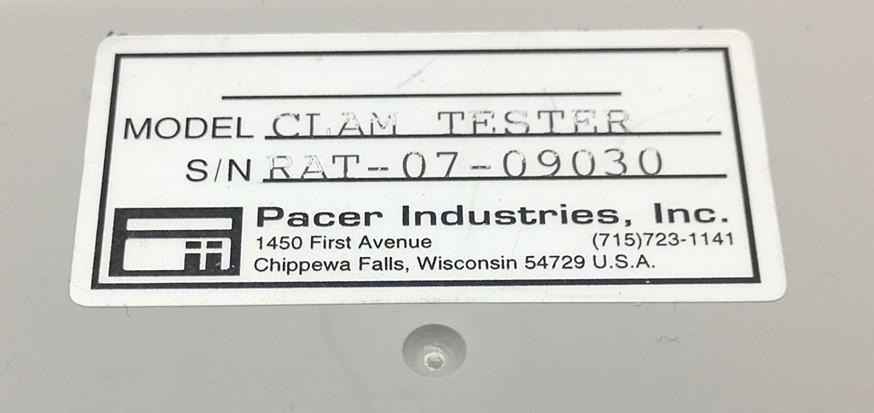 Used Pacer Industries Clam Tester With Power Source, DB9, Voltage: 15VDC