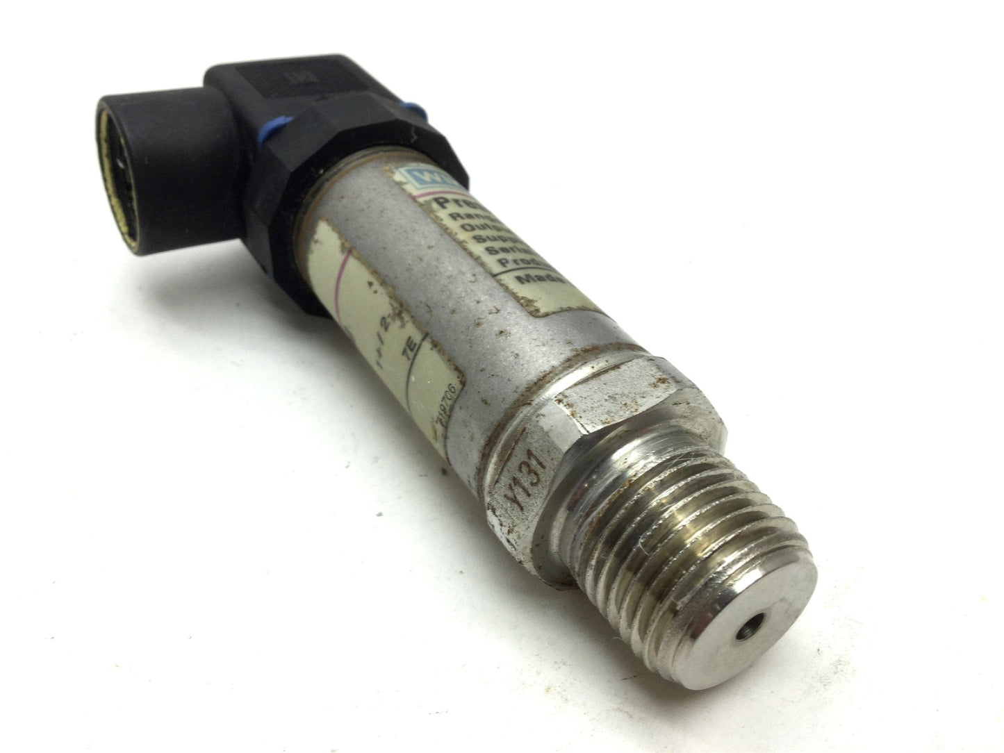 Used Wika 8348868 Pressure Transmitter Series 0-50PSI 10-30VDC Signal 4-20mA S-10