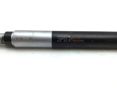 Used PI M-222.20 High Resolution DC-Mike Actuator Linear 10mm Micrometer Res 0.059æm