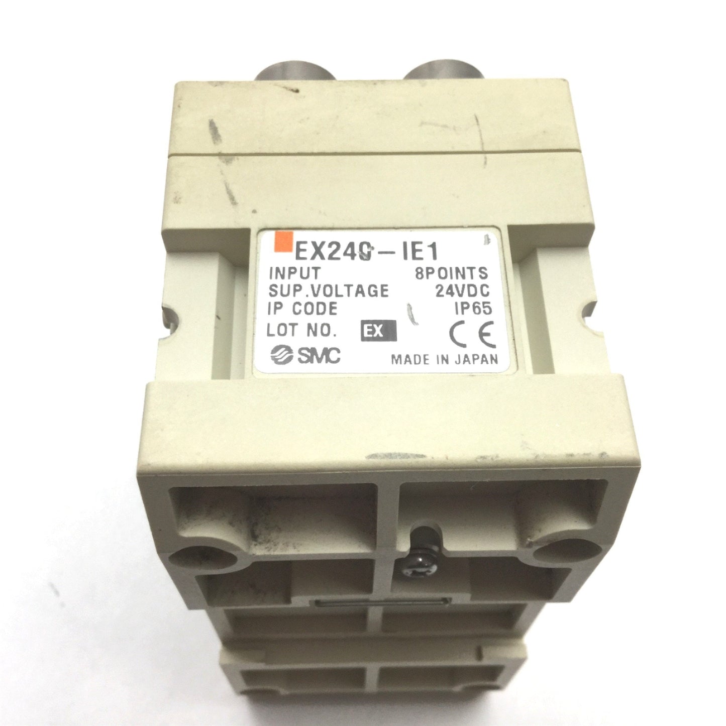 Used SMC EX240-IE1 Serial Interface Input Unit, 8x Input Points, Supply: 24VDC, 5-Pin