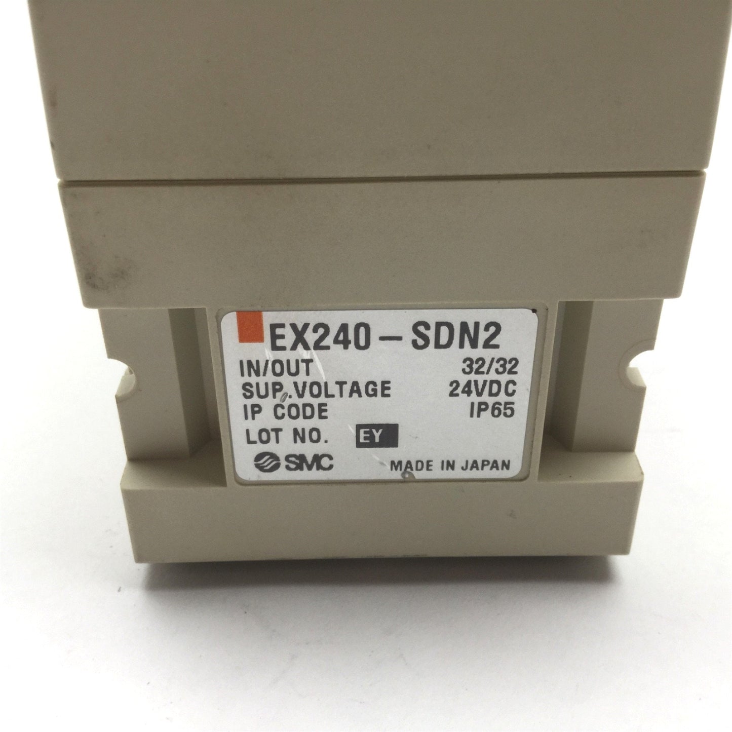 Used SMC EX240-SDN2 DeviceNet SI Unit, 32 Inputs, 32 Outputs, Supply Voltage: 24VDC