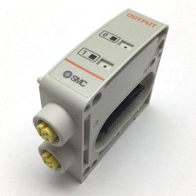 Used SMC IN503-07-A Output Module Block, 2x Output Points, Supply Voltage: 24VDC