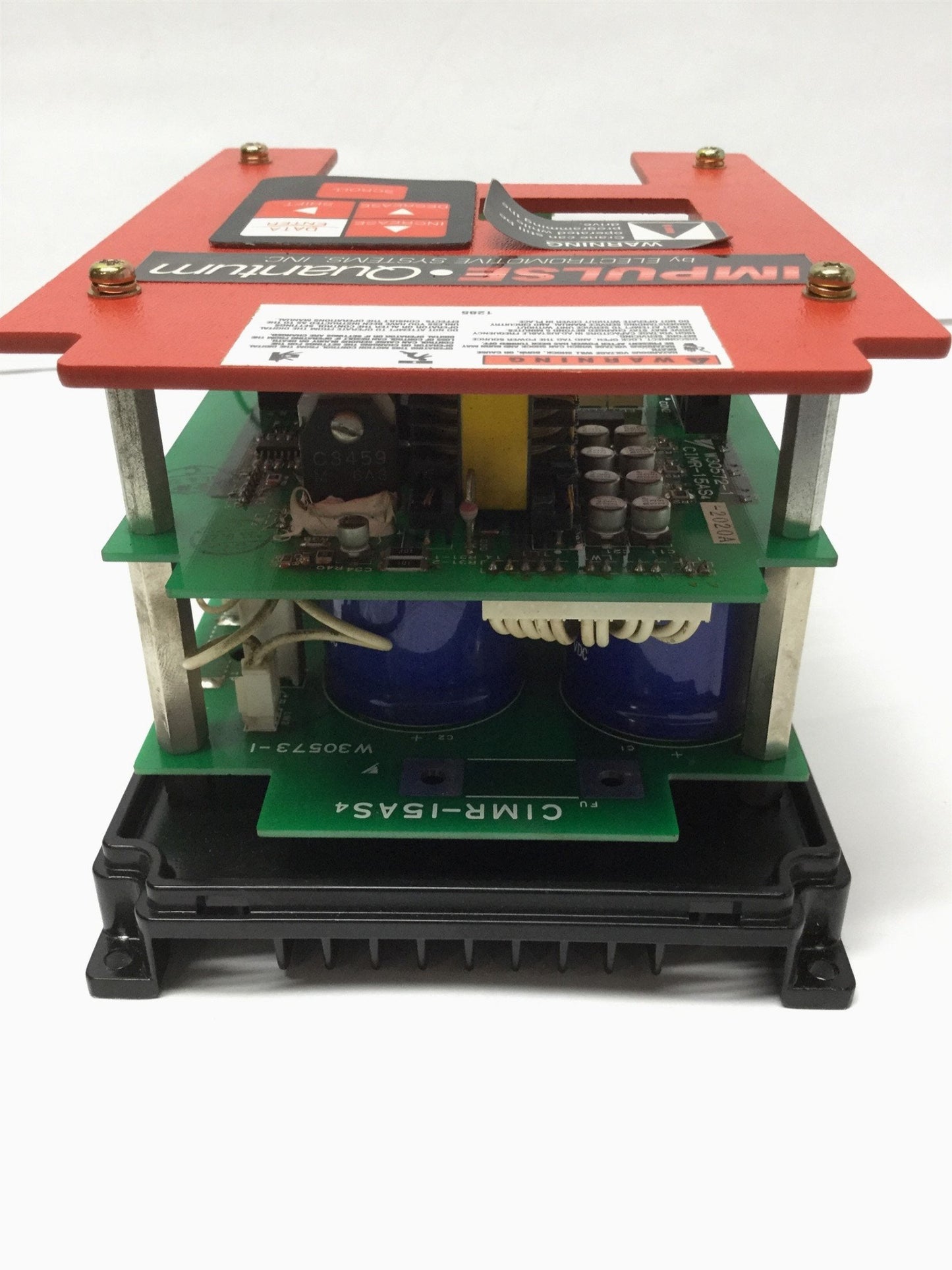 Used Magnetek 2007-QOC Impulse Quantum Open Crane Control Drive VFD 230VAC 3PH, 7.5A